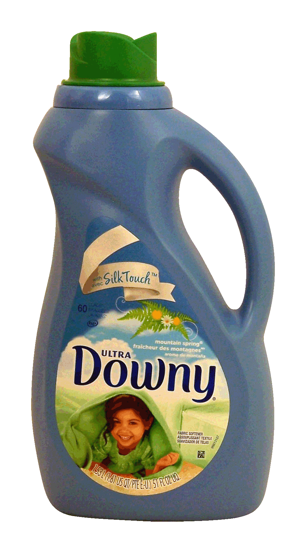 Downy Ultra fabric conditioner with silk touch, mountain spring, 60 loads Full-Size Picture